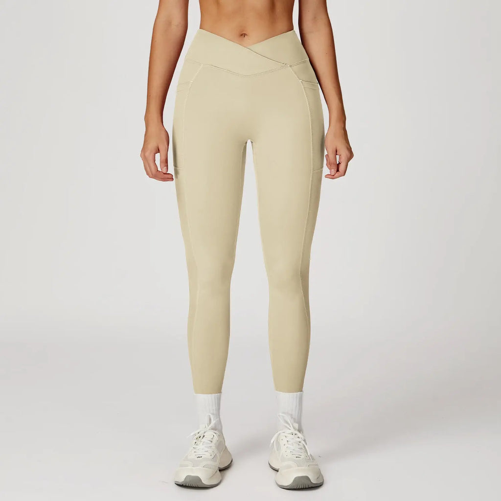 Crossover Leggings – Soft, Sculpting Everyday Fit - CozyFits