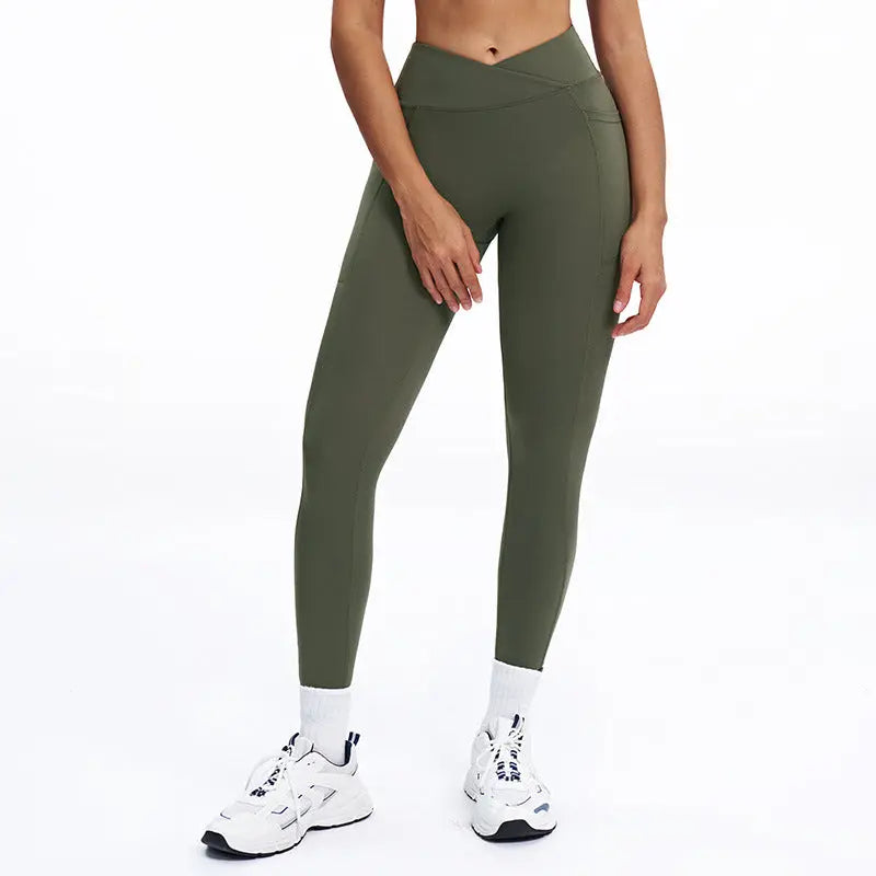 Crossover Leggings – Soft, Sculpting Everyday Fit - CozyFits