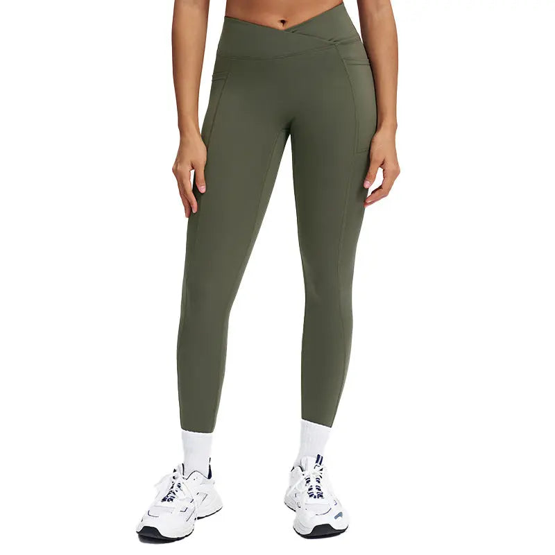 Crossover Leggings – Soft, Sculpting Everyday Fit - CozyFits