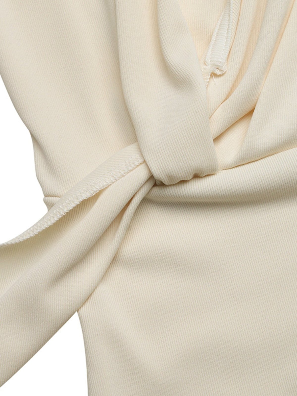 Apricot Surplice Cap Sleeve Bodysuit | CozyFits in Apricot