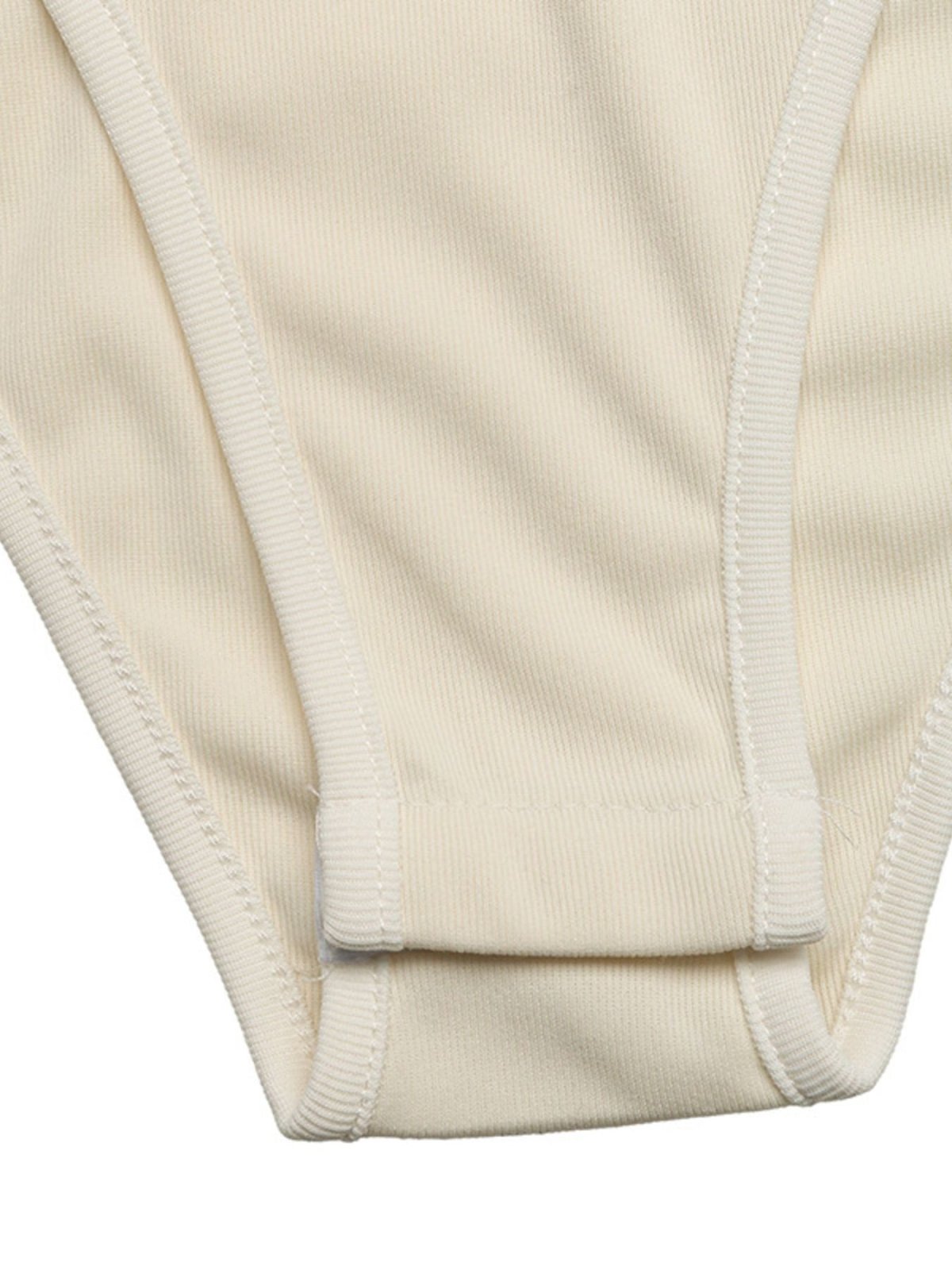 Apricot Surplice Cap Sleeve Bodysuit | CozyFits in Apricot