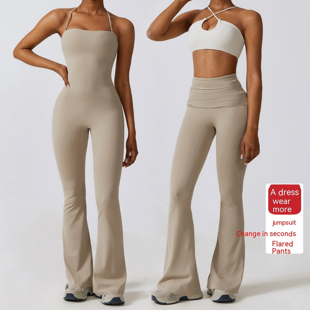 Buttery Soft Flare Jumpsuit – Sculpting One Piece Outfit You’ll Wear Every Day CozyFits