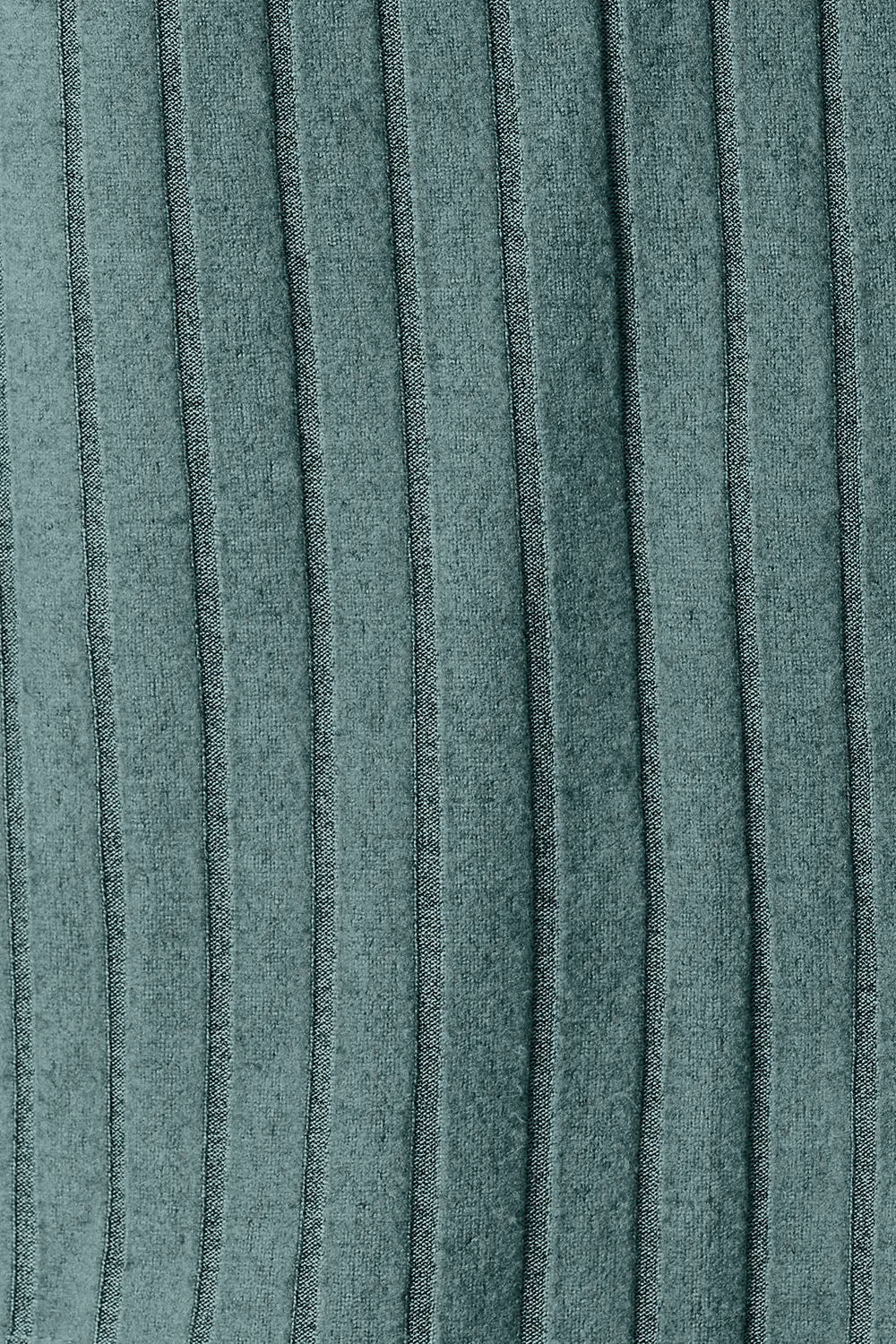 Basic Bae Full Size Ribbed Round Neck Long Sleeve Slit Top in Teal