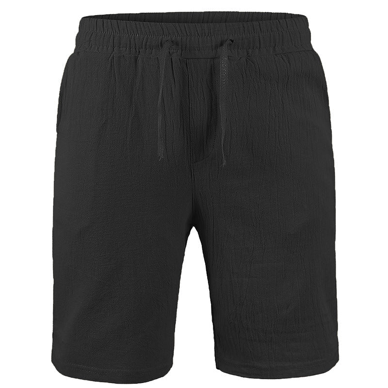 Breathable Casual Shorts Summer Men in Black