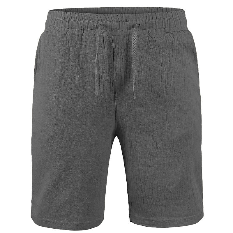 Breathable Casual Shorts Summer Men in Gray