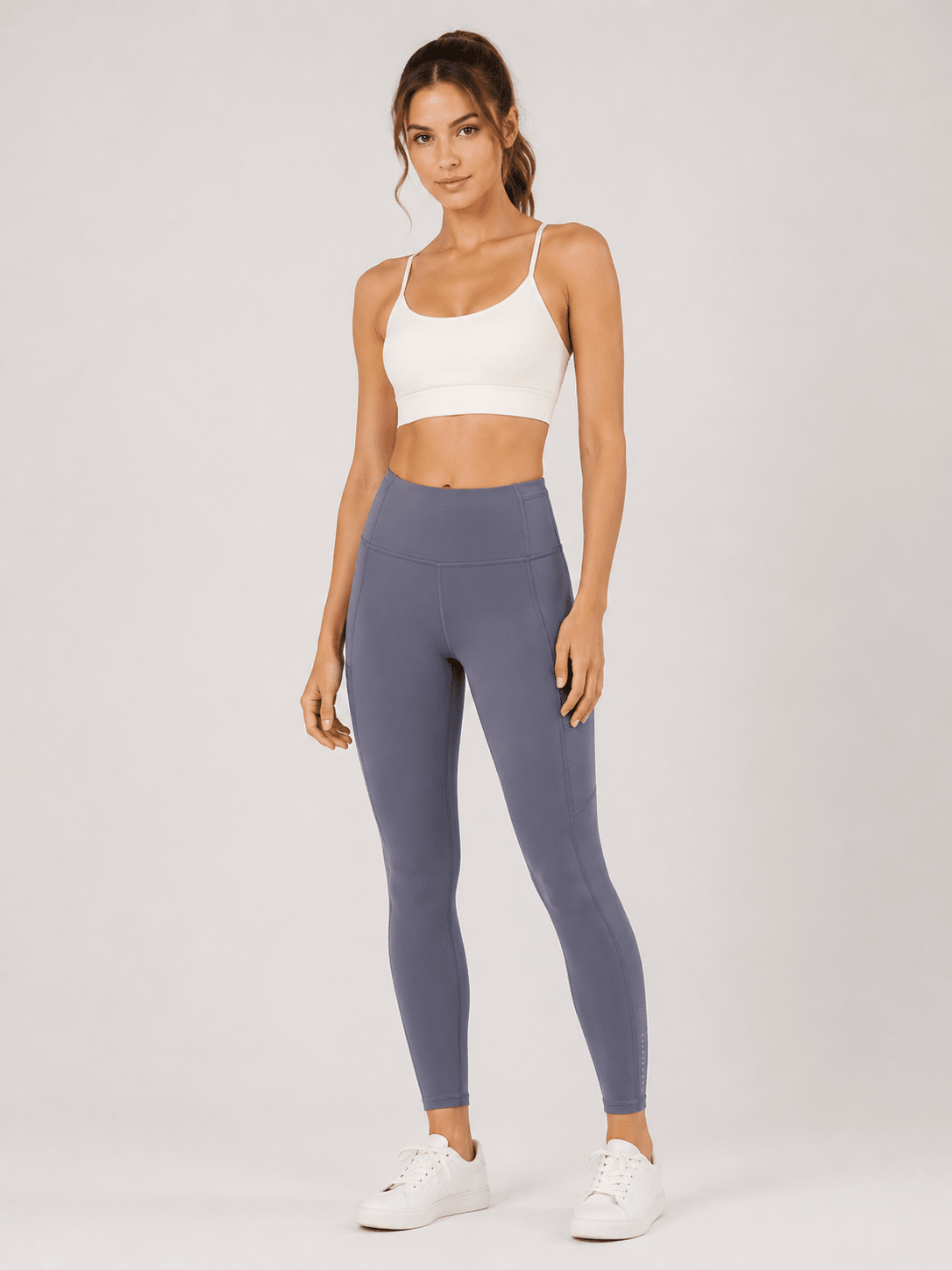 Full Size High - Waisted Leggings with Pockets | Buttery Soft in Olive