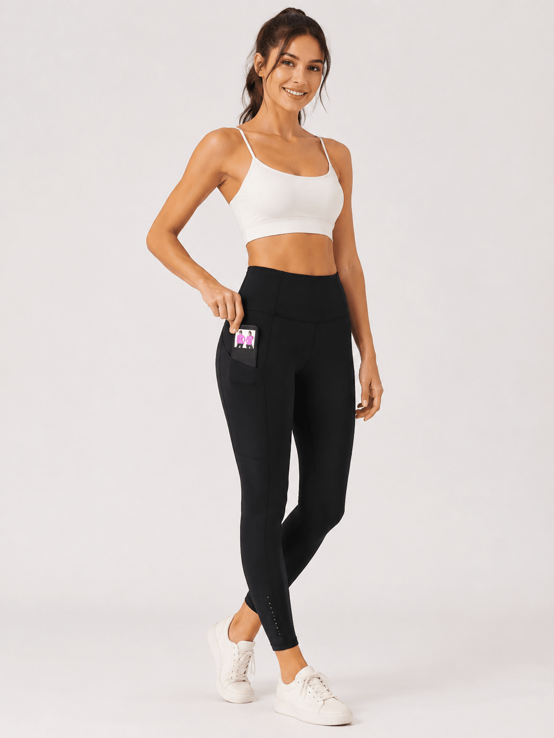 Full Size High - Waisted Leggings with Pockets | Buttery Soft in Olive