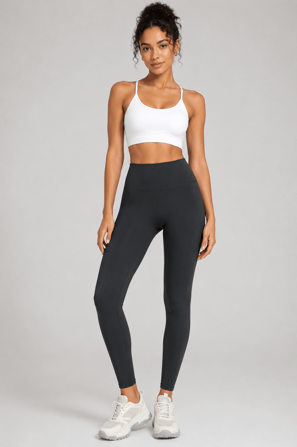 High Waist Skinny Active Pants | CozyFits in Matcha Green