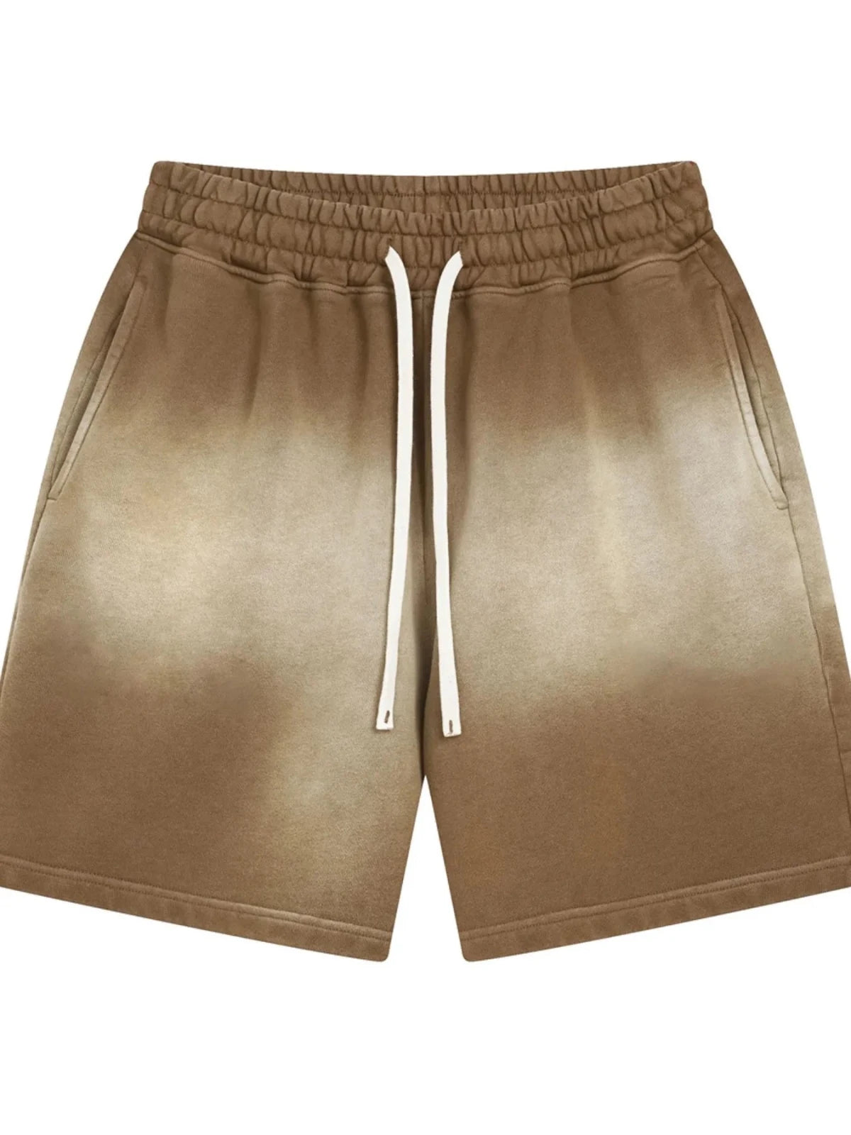 Men's Drawstring Casual Shorts in Camel