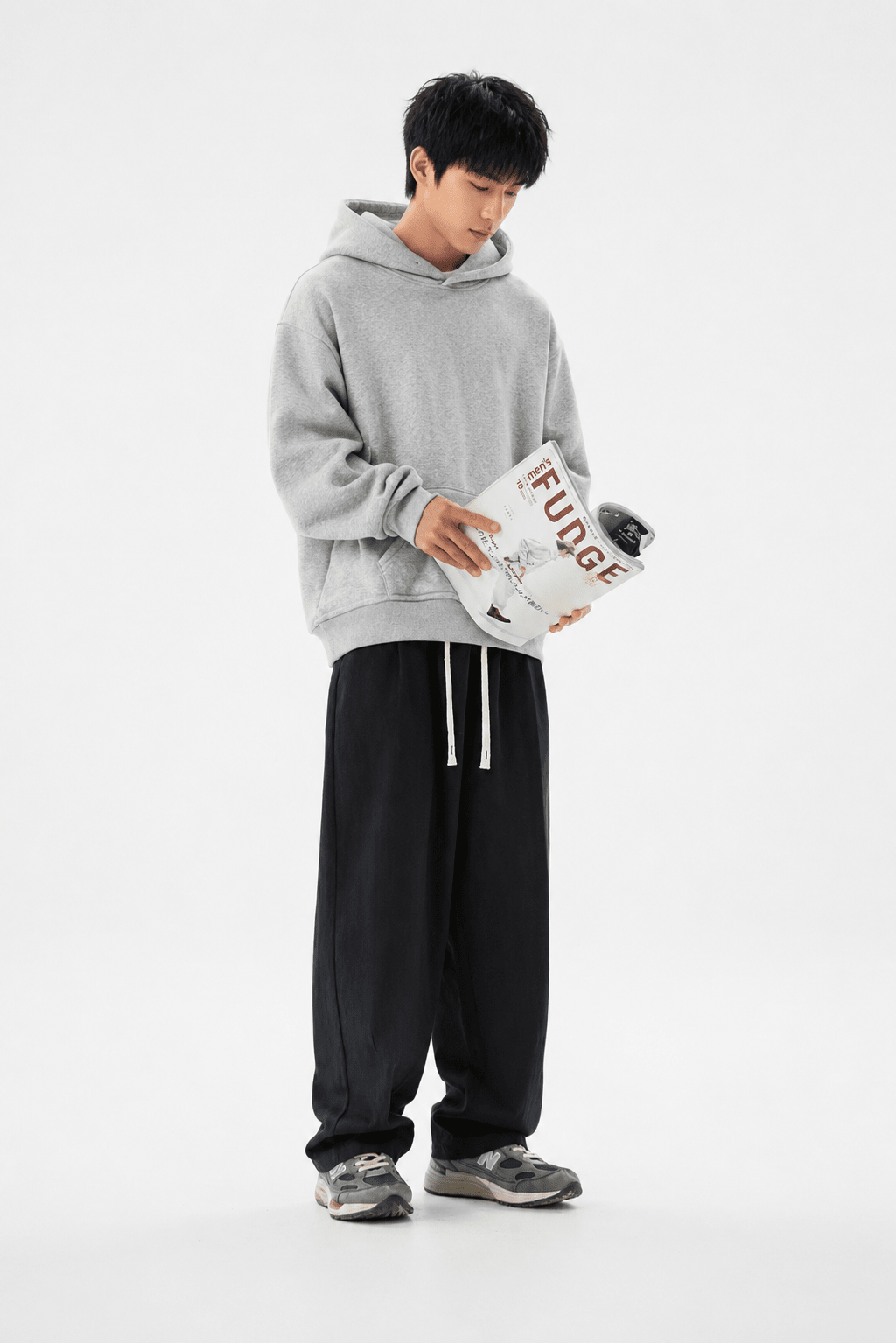 Men’s Drawstring Sweatpants with Pockets | CozyFits in Coffee Brown