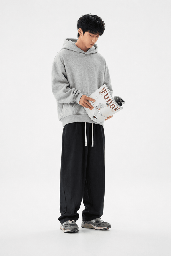 Men’s Drawstring Sweatpants with Pockets | CozyFits in Coffee Brown