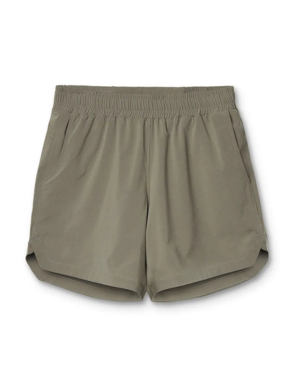 Men's Elastic Waist Active Shorts in Mauve