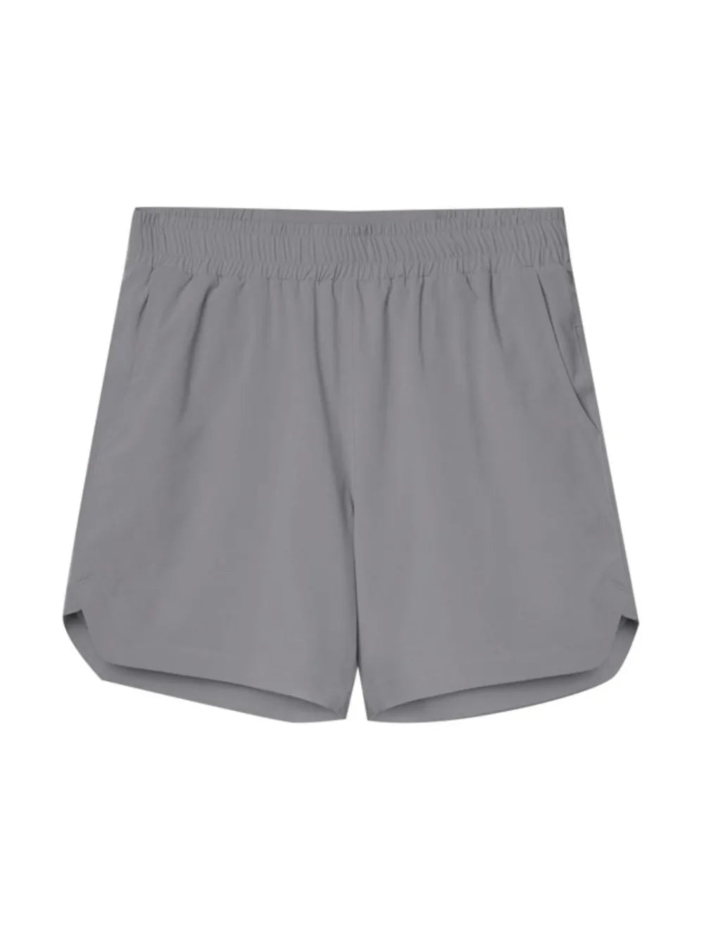 Men's Elastic Waist Active Shorts in Mauve