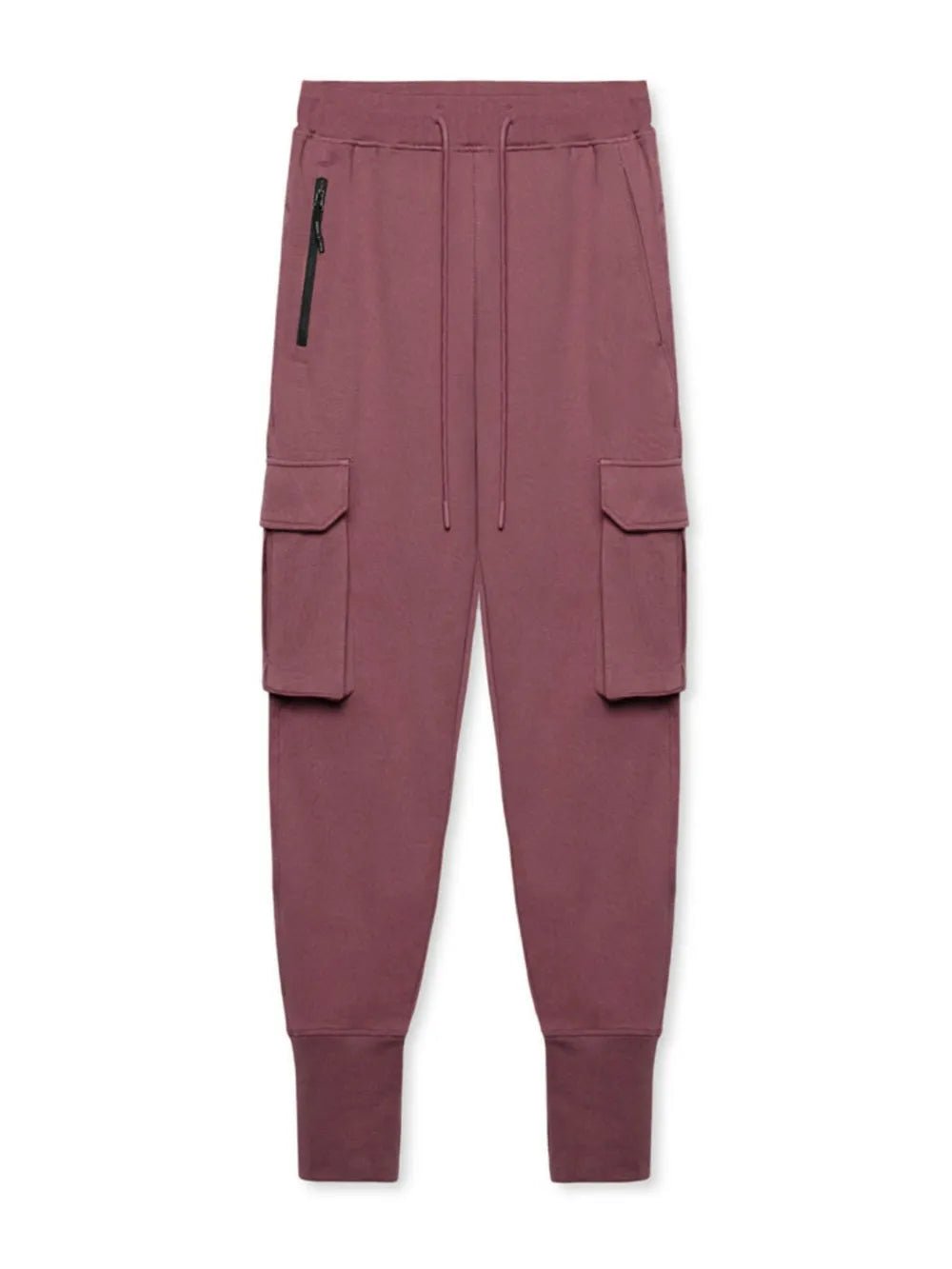 Men’s Multi - Pocket Cargo Jogger Pants | CozyFits in Deep Purple