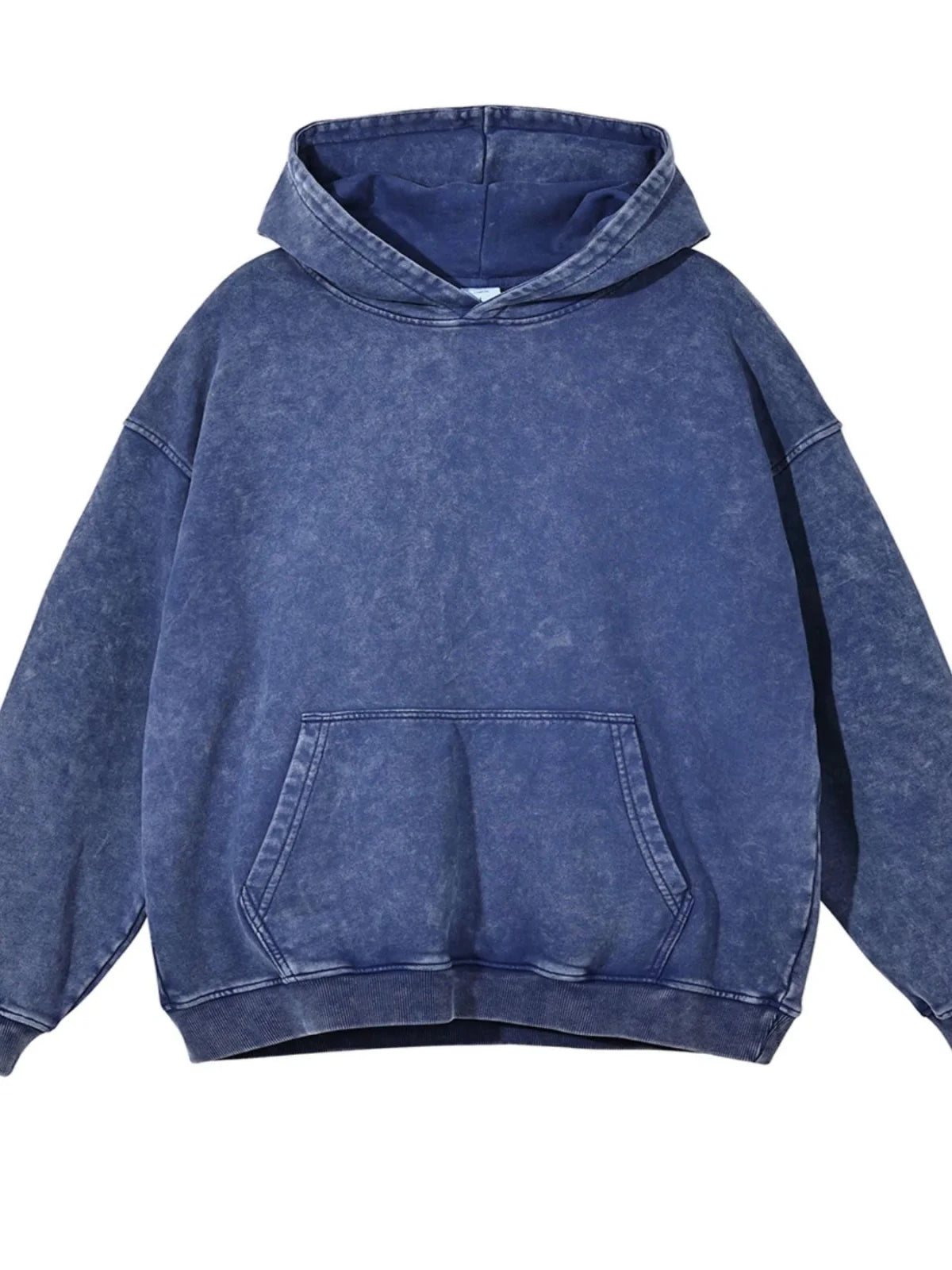 Men’s Washed Oversized Hoodie – Vintage Cotton Relaxed Fit | CozyFits Men’s Washed Oversized Hoodie – Vintage Cotton Relaxed Fit | CozyFits in Dusty Blue