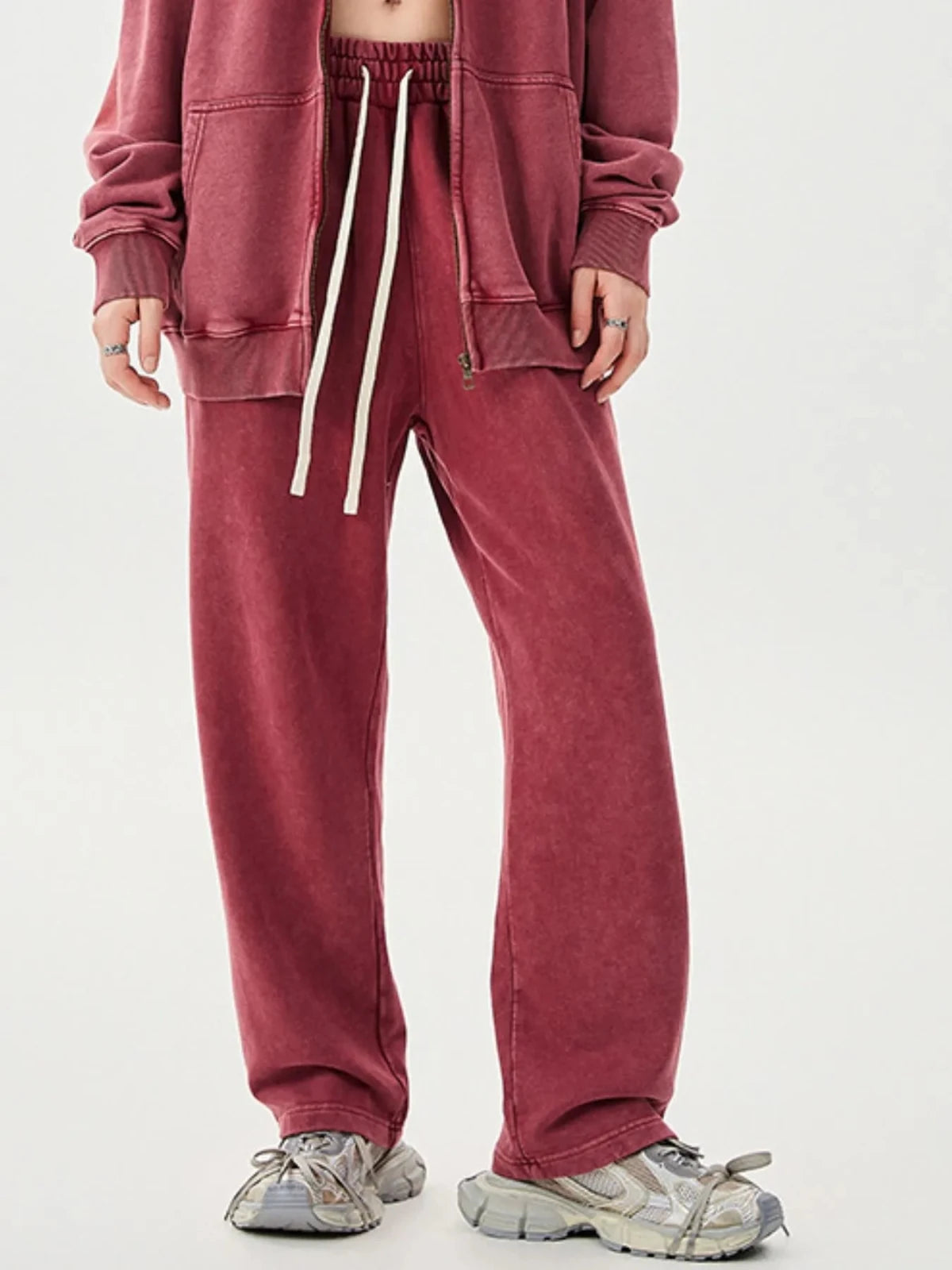 Men’s Washed Relaxed Fit Sweatpants | CozyFits in Sand Color
