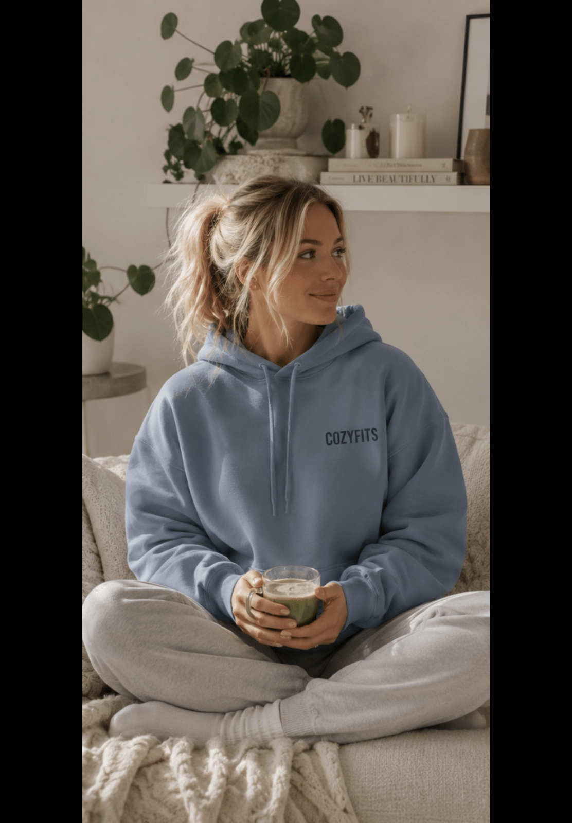 Nothing Urgent Hoodie | Minimalist Graphic Sweatshirt | Aesthetic Cozy Hoodie for Women & Men in S