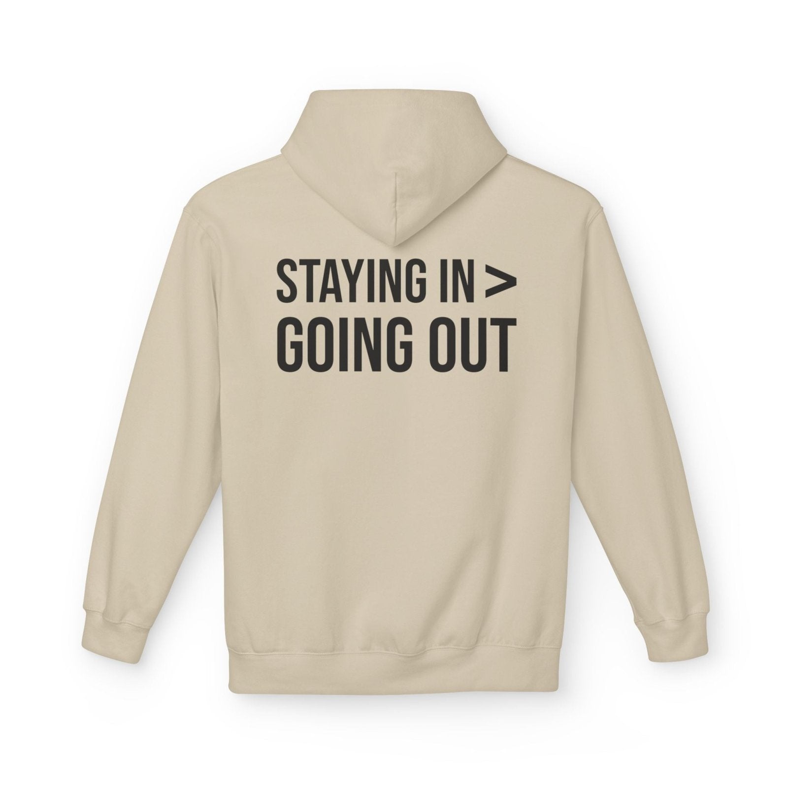 Soft Life Only Hoodie | Minimalist Graphic Sweatshirt | Aesthetic Cozy Hoodie for Women & Men in S