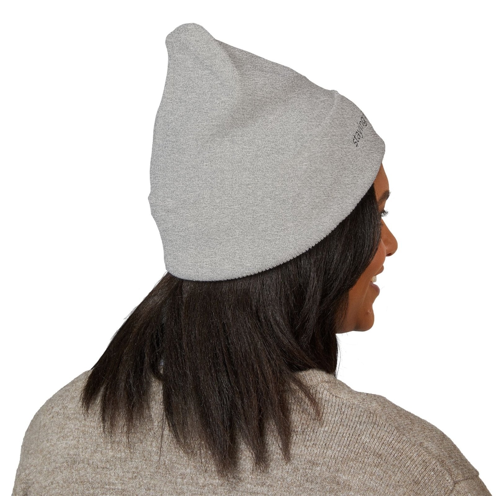 Staying In Going Out Beanie – Minimal Cuffed Beanie in One size