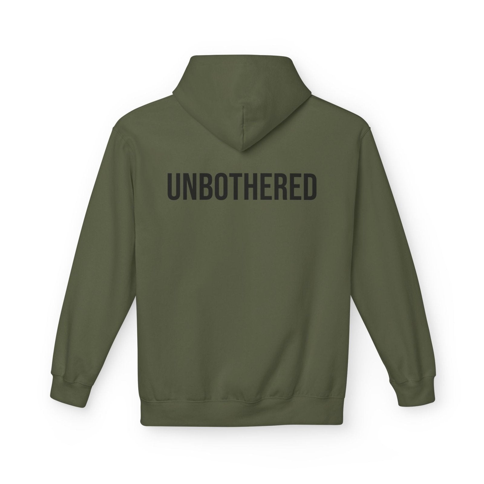 Unbothered Hoodie | Aesthetic Minimalist Sweatshirt | Cozy Graphic Hoodie for Women and Men in S