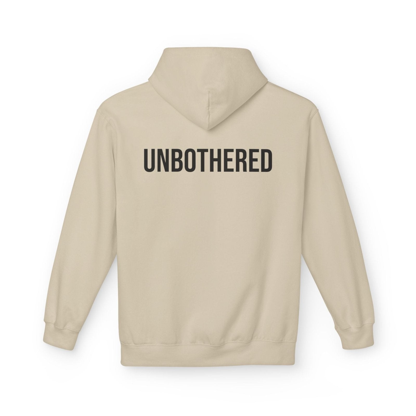 Unbothered Hoodie | Aesthetic Minimalist Sweatshirt | Cozy Graphic Hoodie for Women and Men in S
