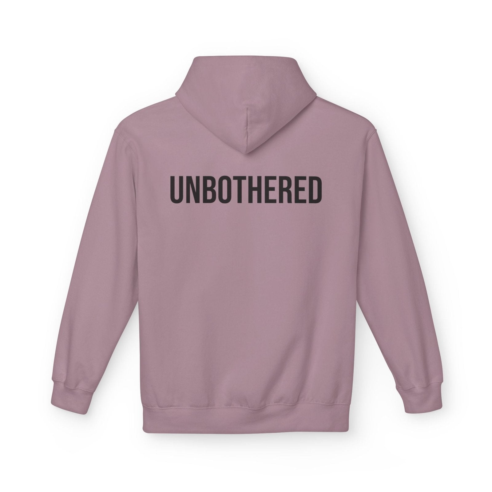 Unbothered Hoodie | Aesthetic Minimalist Sweatshirt | Cozy Graphic Hoodie for Women and Men in S