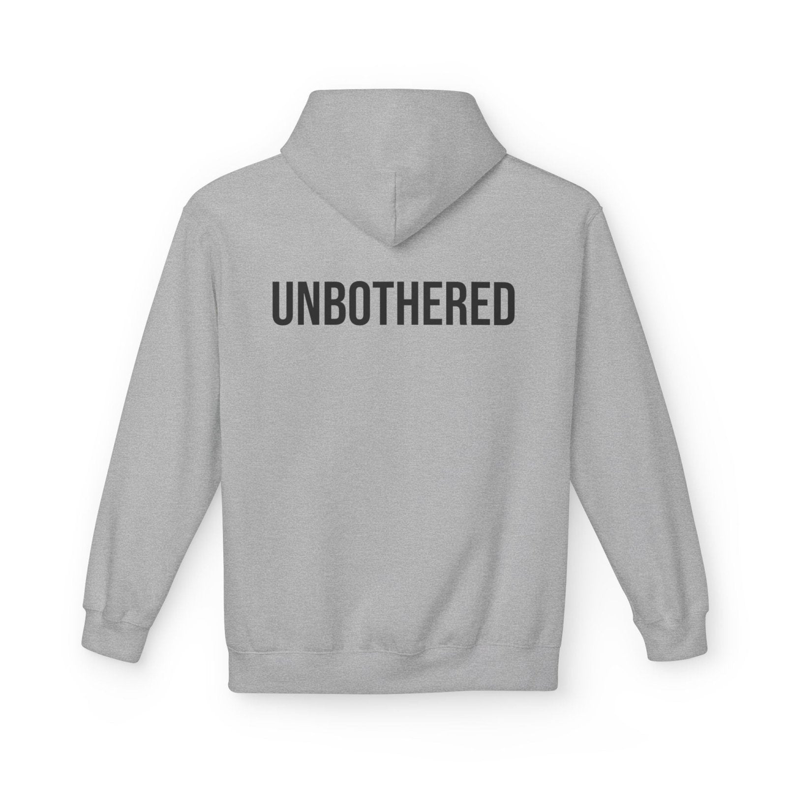 Unbothered Hoodie | Aesthetic Minimalist Sweatshirt | Cozy Graphic Hoodie for Women and Men in S