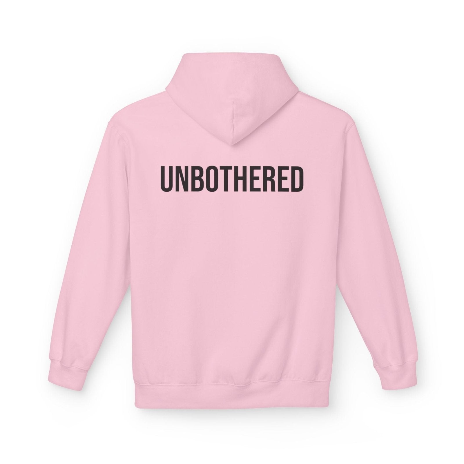 Unbothered Hoodie | Aesthetic Minimalist Sweatshirt | Cozy Graphic Hoodie for Women and Men in S