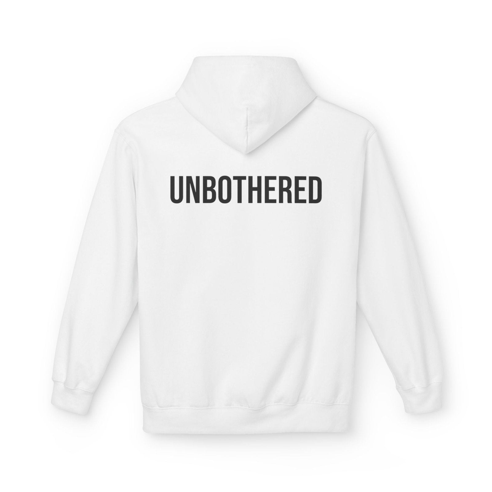 Unbothered Hoodie | Aesthetic Minimalist Sweatshirt | Cozy Graphic Hoodie for Women and Men in S