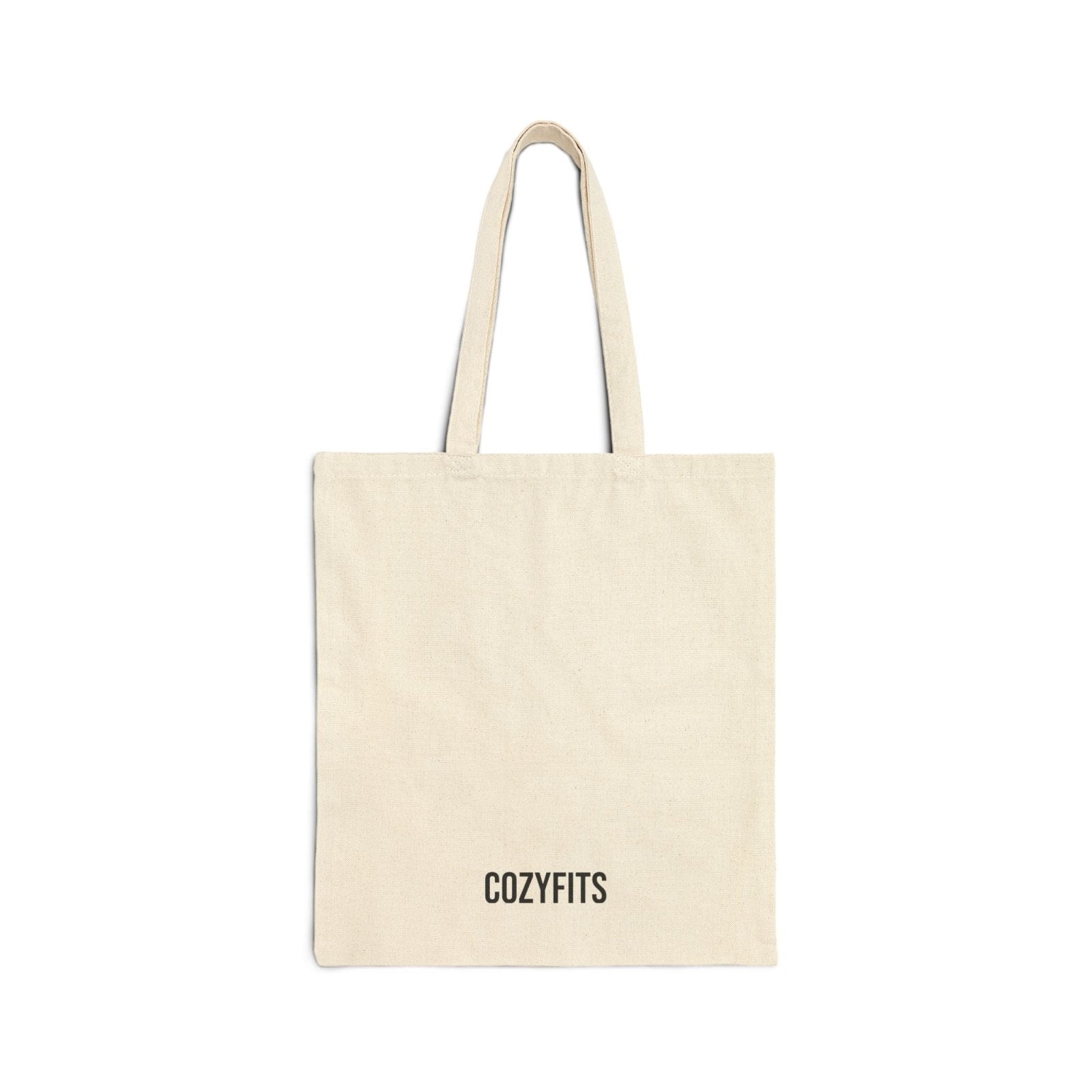 Unbothered Tote Bag | Aesthetic Natural Canvas Tote | Minimalist Graphic Bag for Women in Natural